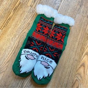 NWOT christmas fuzzy socks